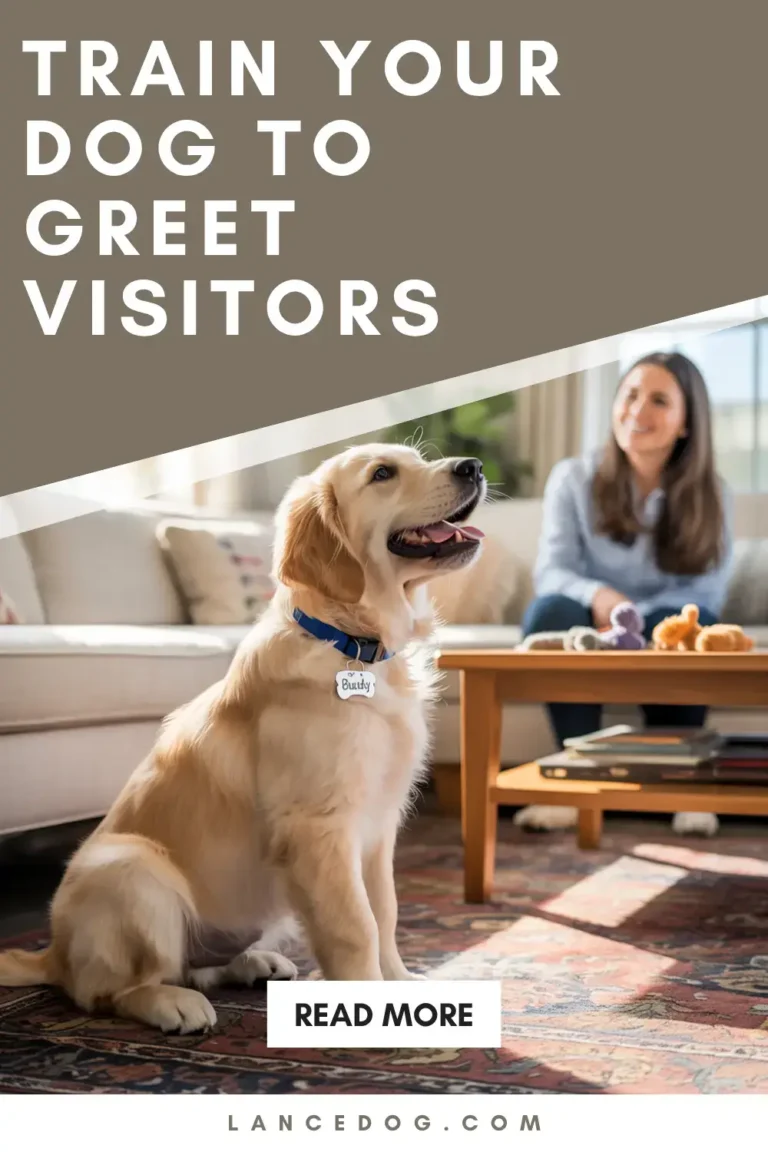 Train Your Dog to Greet Visitors Calmly and Politely