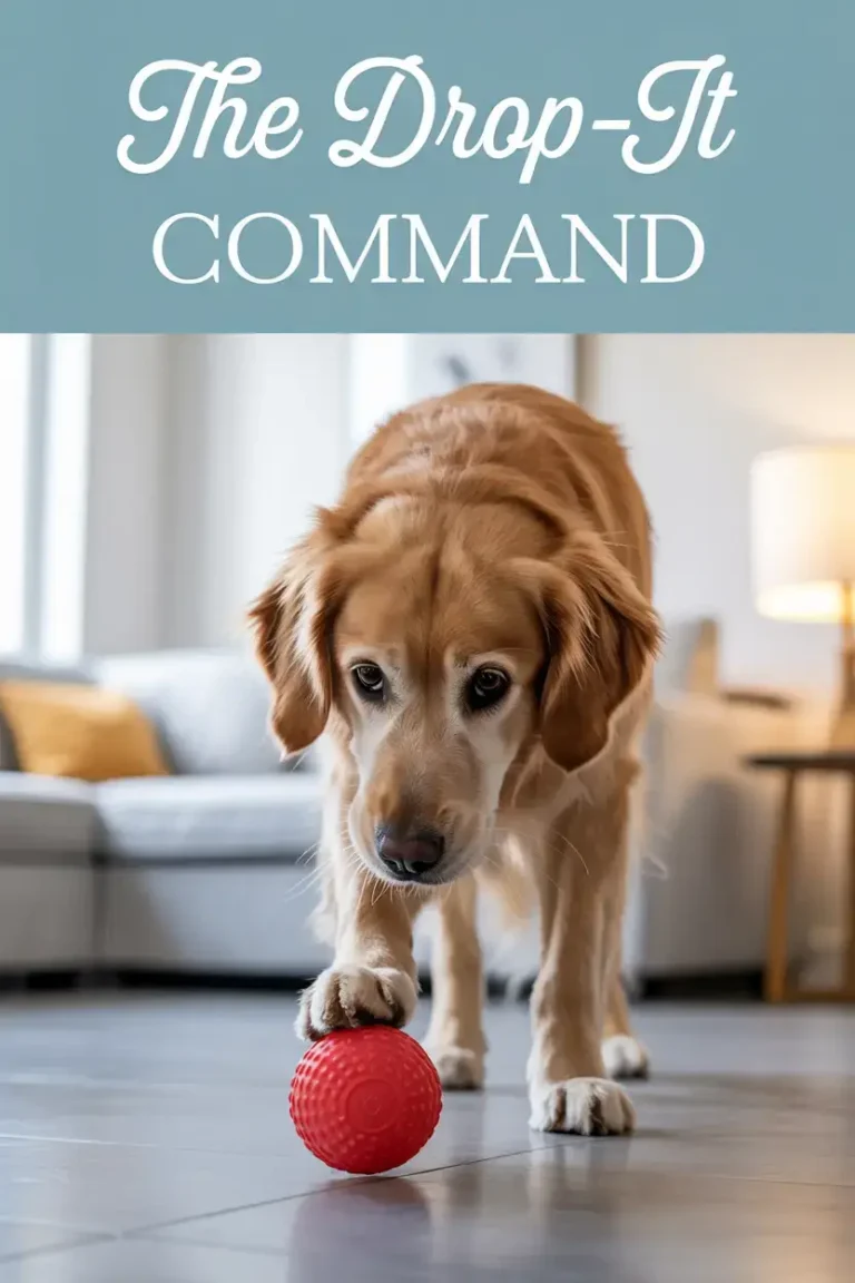 🐾 Teach Your Dog the “Drop It” Command — The Right Way, With Love