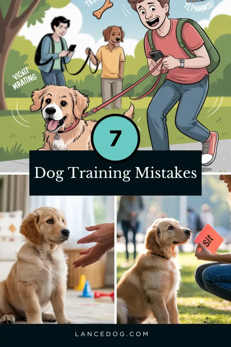 dog training mistakes