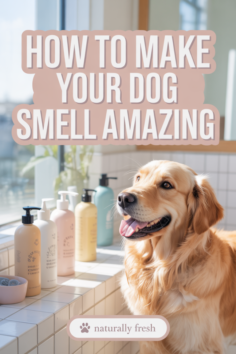 Dog Smell Amazing: Simple Ways to Keep Your Pup Fresh and Lovely