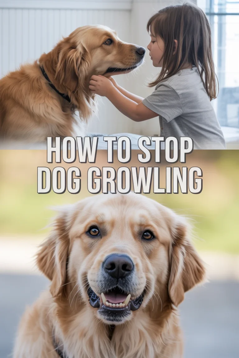 dog growling