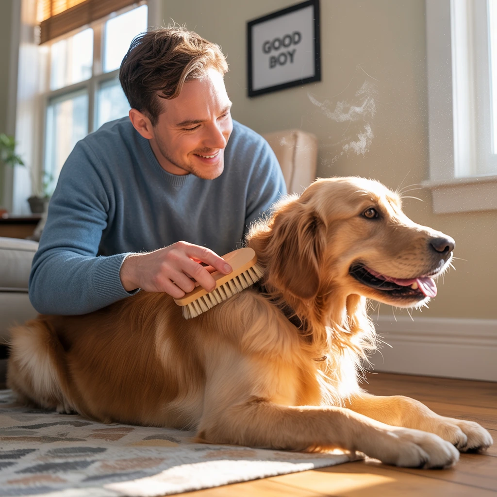 brushing your dog