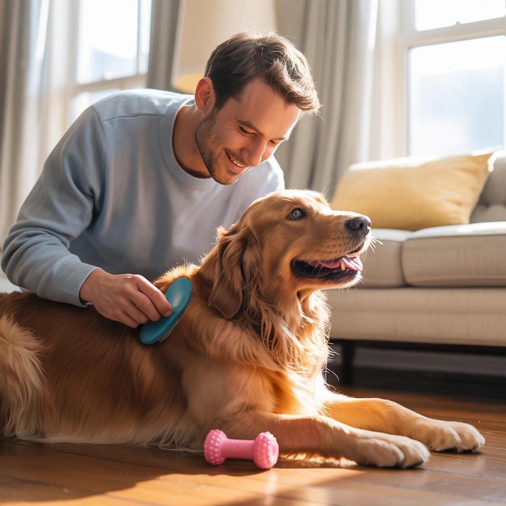 brushing your dog