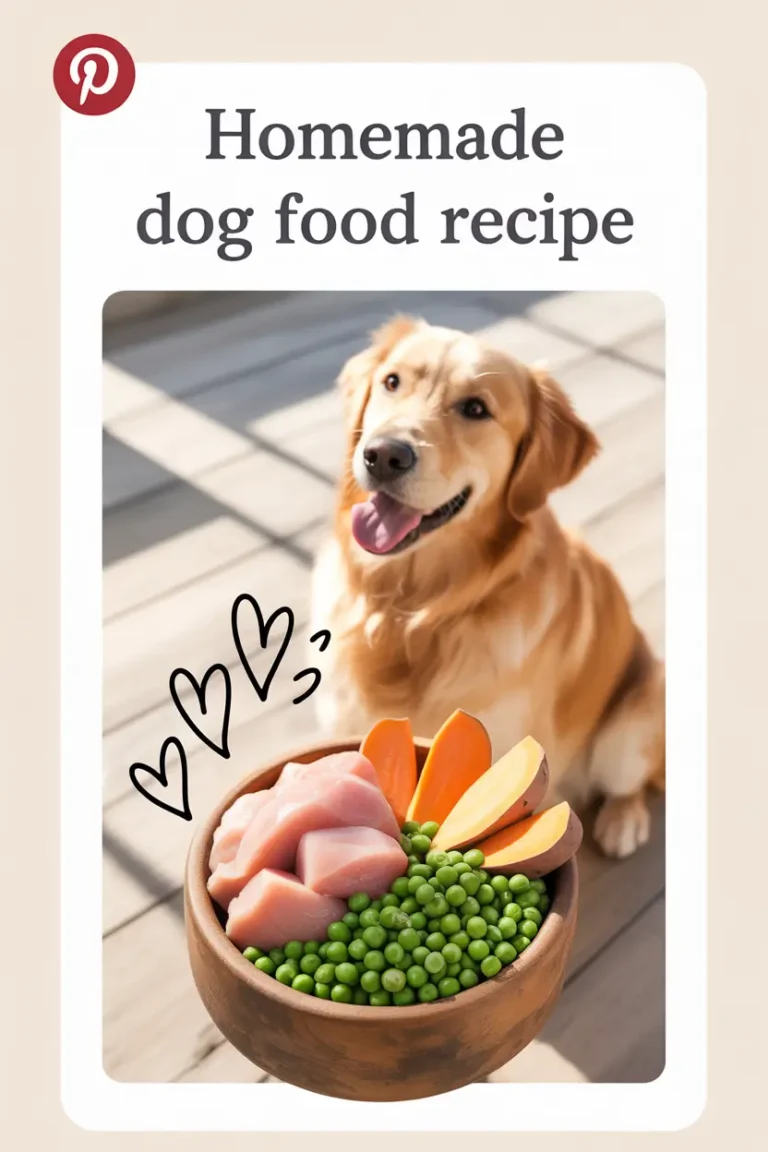 Homemade Dog Food Recipe: Chicken and Sweet Potato Delight