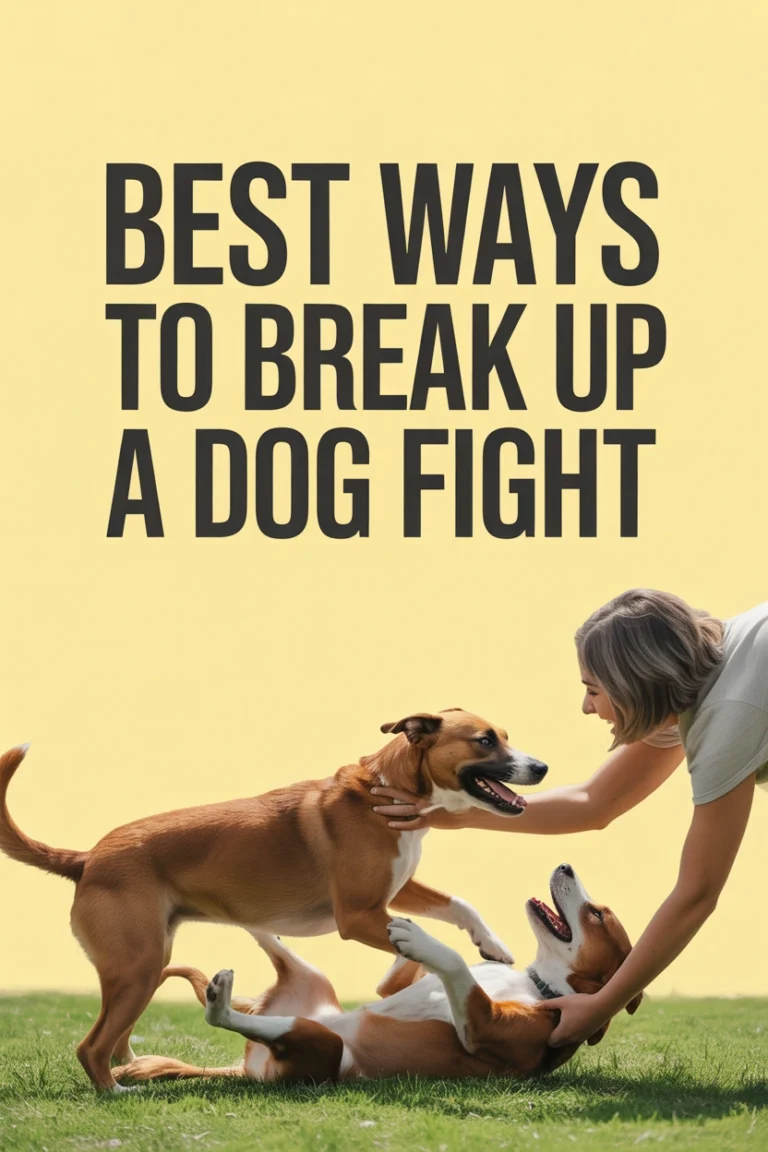How to Break Up a Dog Fight: A Step-by-Step Guide for Pet Parents