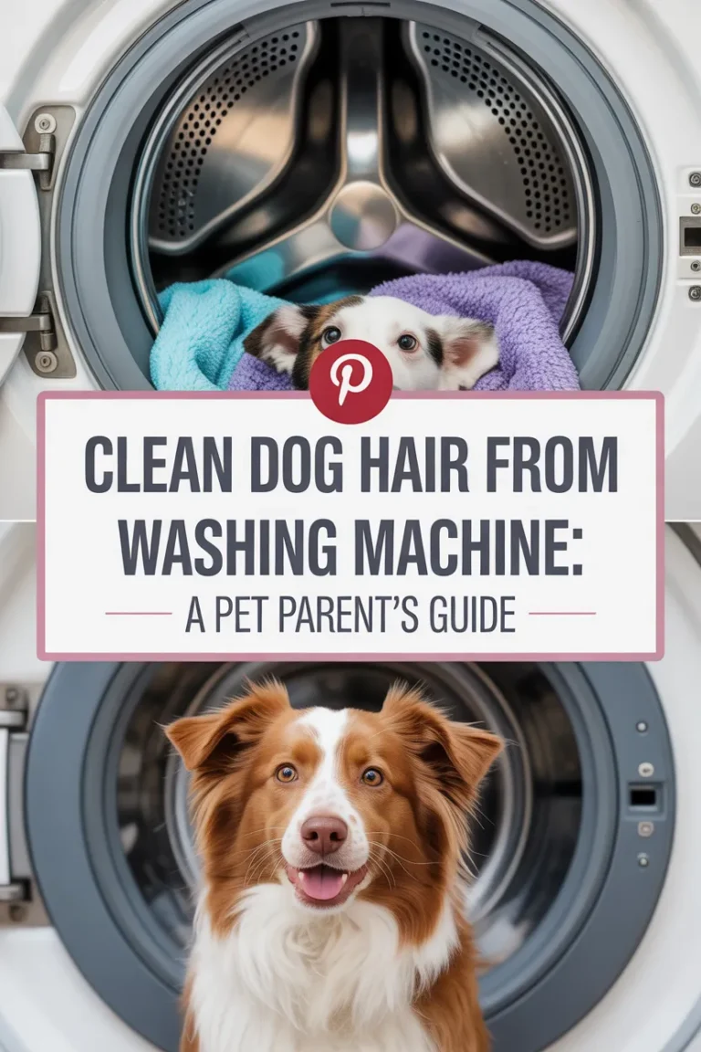 Clean Dog Hair from Washing Machine: A Pet Parent’s Guide