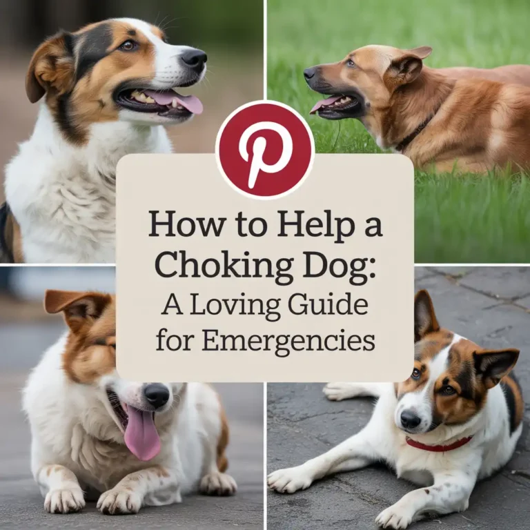 How to Help a Choking Dog: A Loving Guide for Emergencies