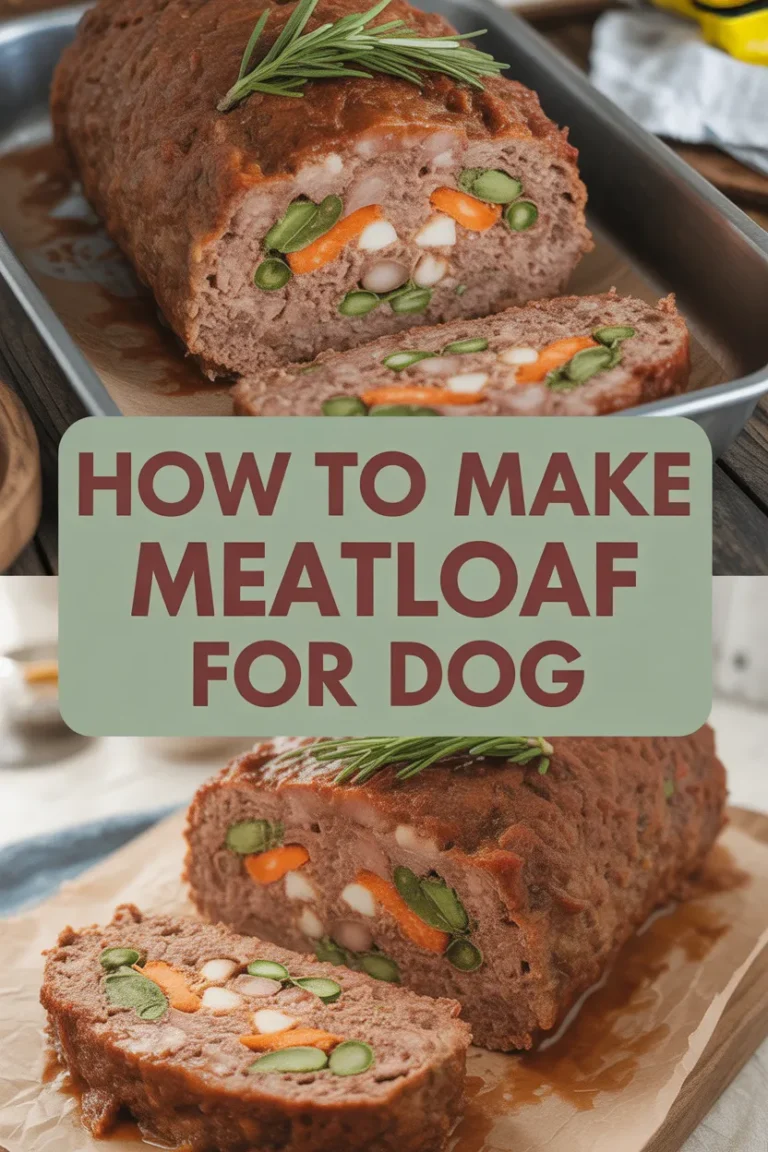meatloaf for dog