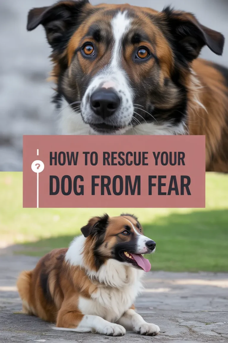 rescue your dog from fear