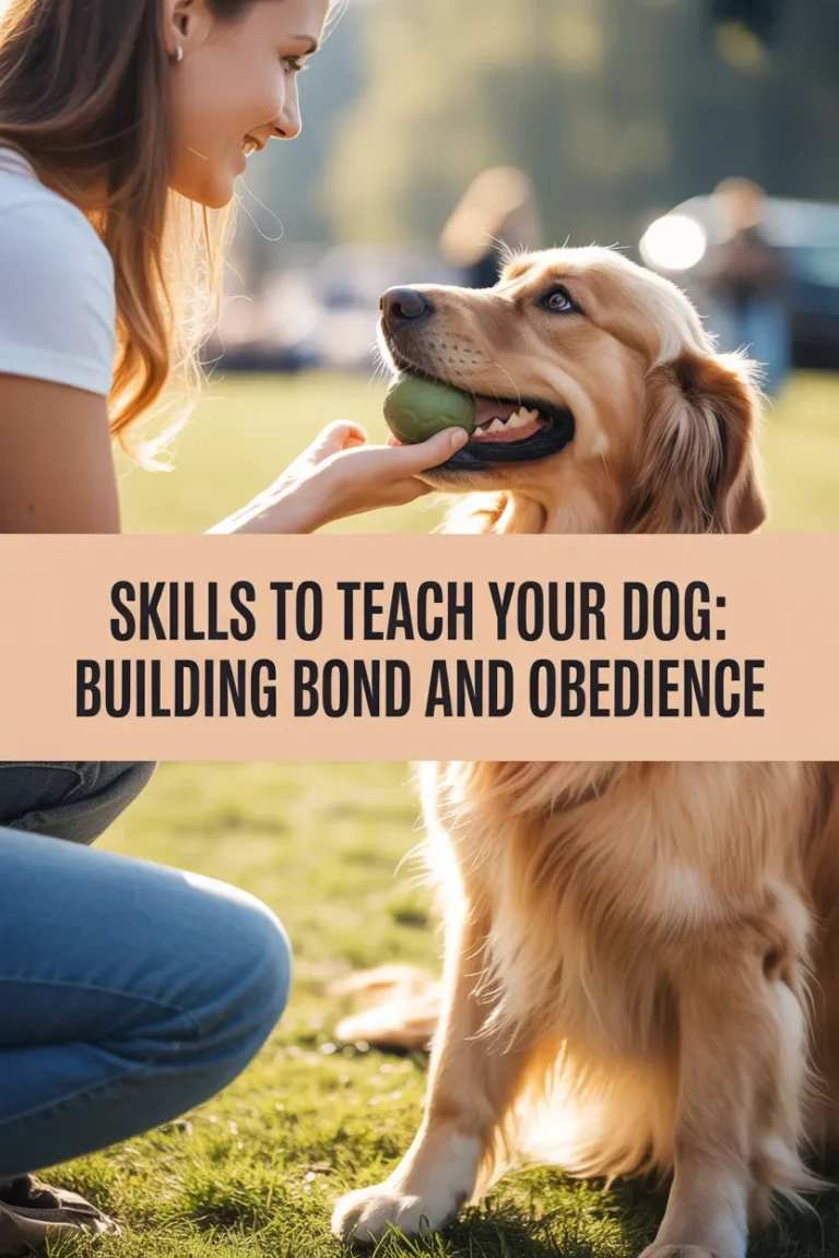Skills to teach your dog