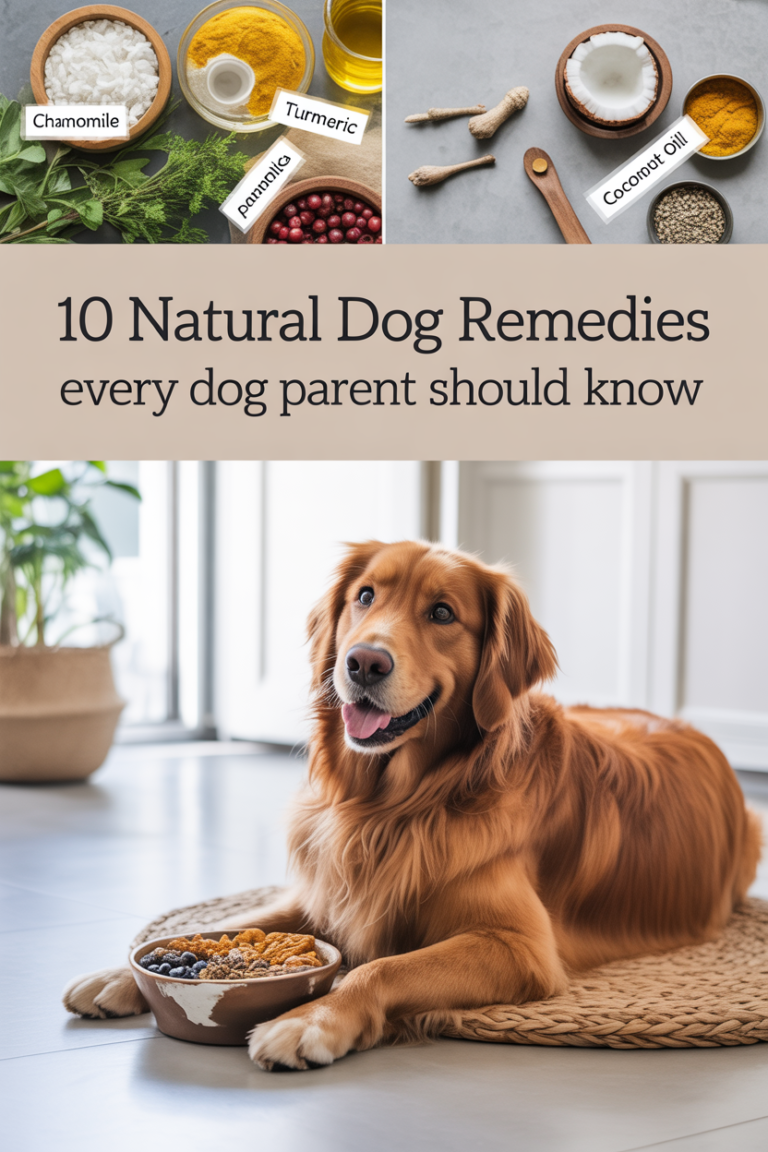natural pet remedies