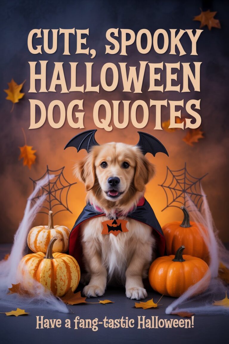 Halloween Dog Quotes: Spooky, Cute, and Funny Sayings for Dog Lovers