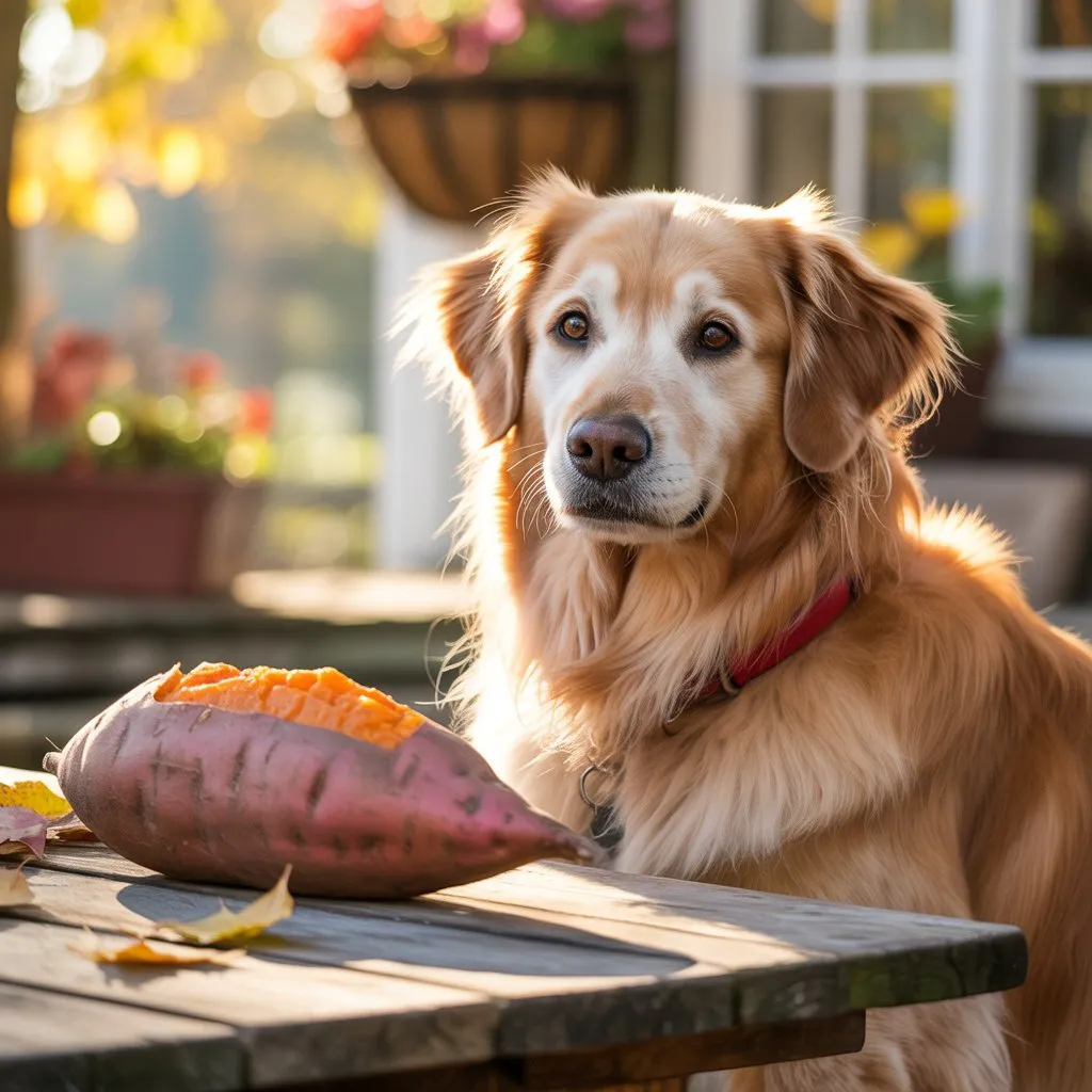 dehydrate sweet potatoes for dogs