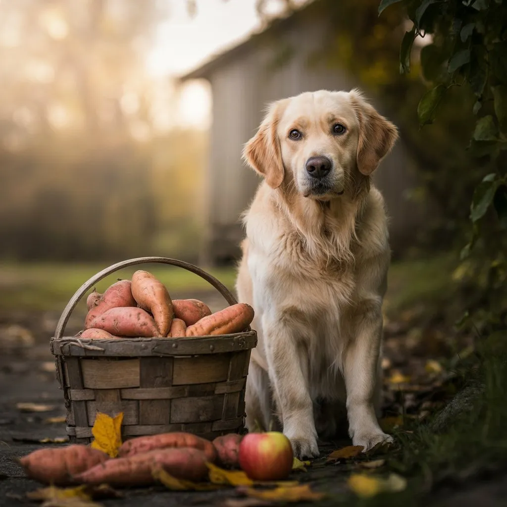 dehydrate sweet potatoes for dogs
