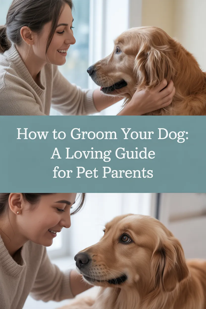 how to groom your dog