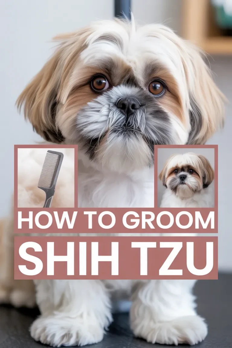 GROOMING A SHIH TZU