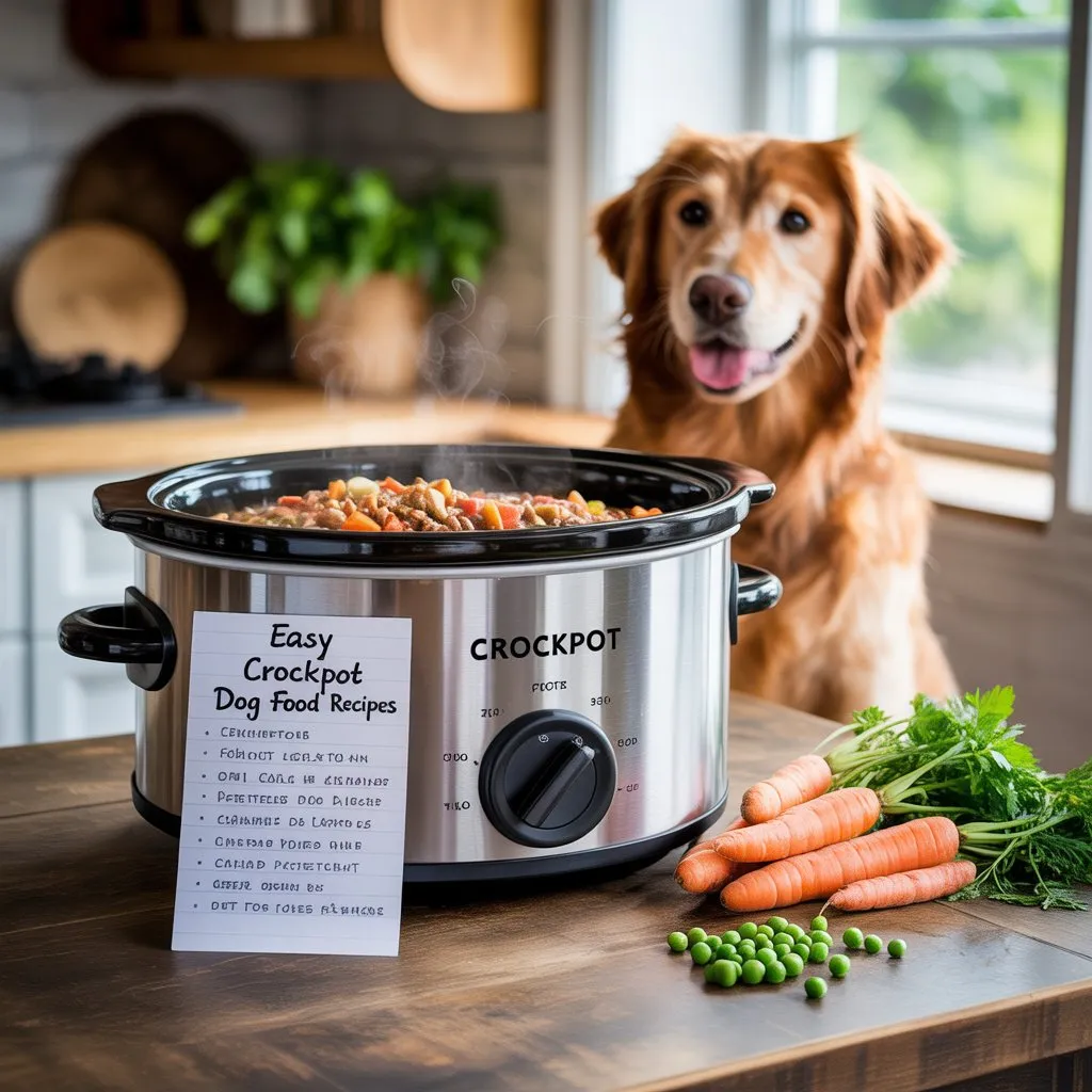 easy crockpot dog food recipes
