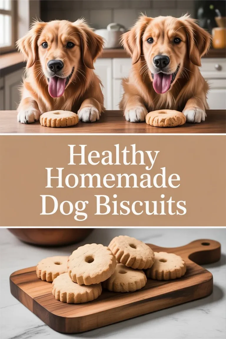 Healthy Homemade Dog Biscuits: A Tasty Treat Made with Love