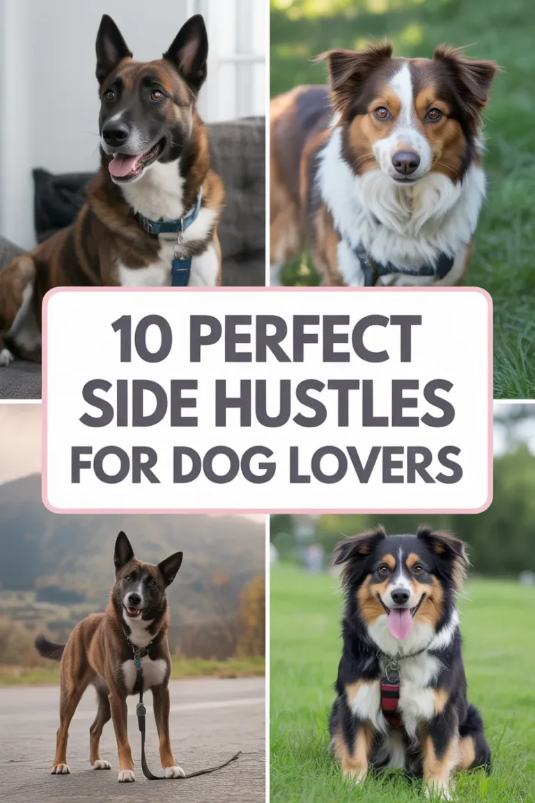 10 Perfect Side Hustles for Dog Lovers