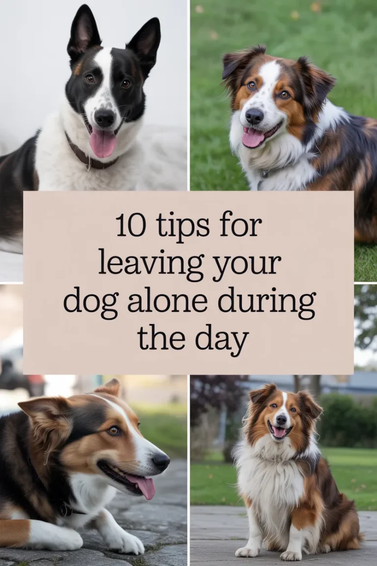 10 Tips for Leaving Your Dog Alone During the Day