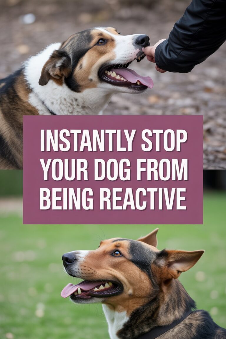 Stop a Dog from Being Reactive: Gentle Training Tips for Calm Behavior