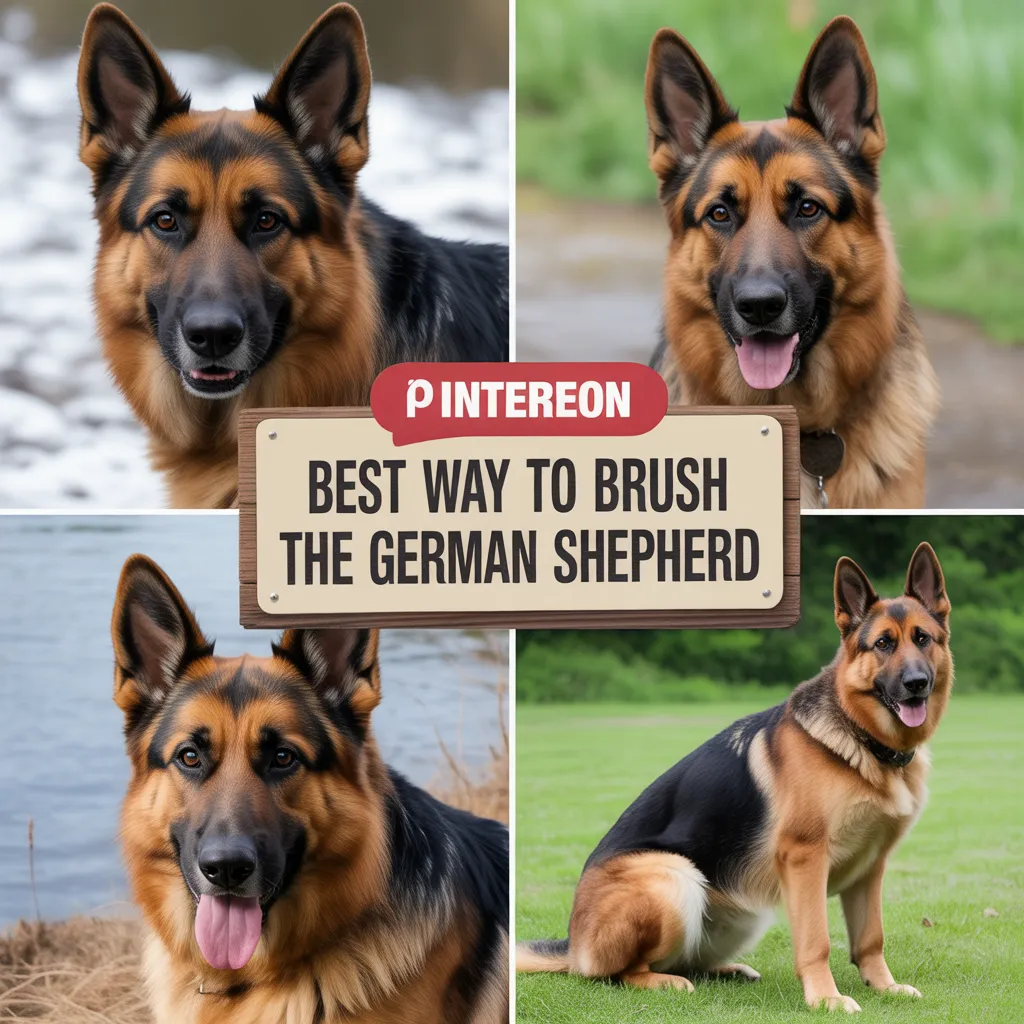 BEST WAY TO BRUSH THE GERMAN SHEPHERD