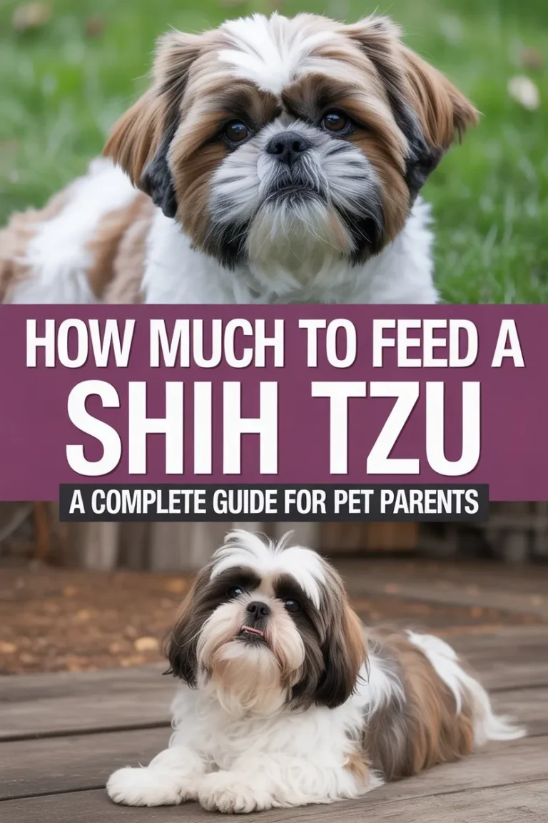 HOW MUCH TO FEED A SHIH TZU