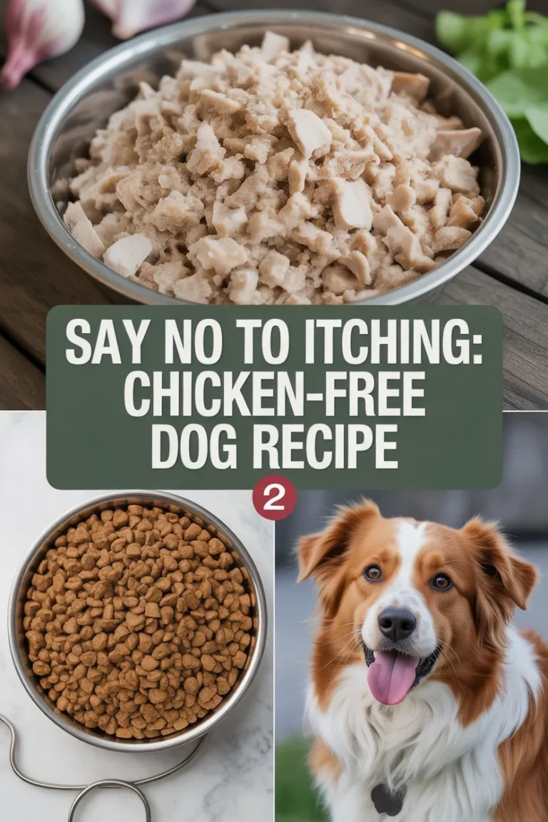 Say No to Itching: Chicken-Free Dog Food Recipe