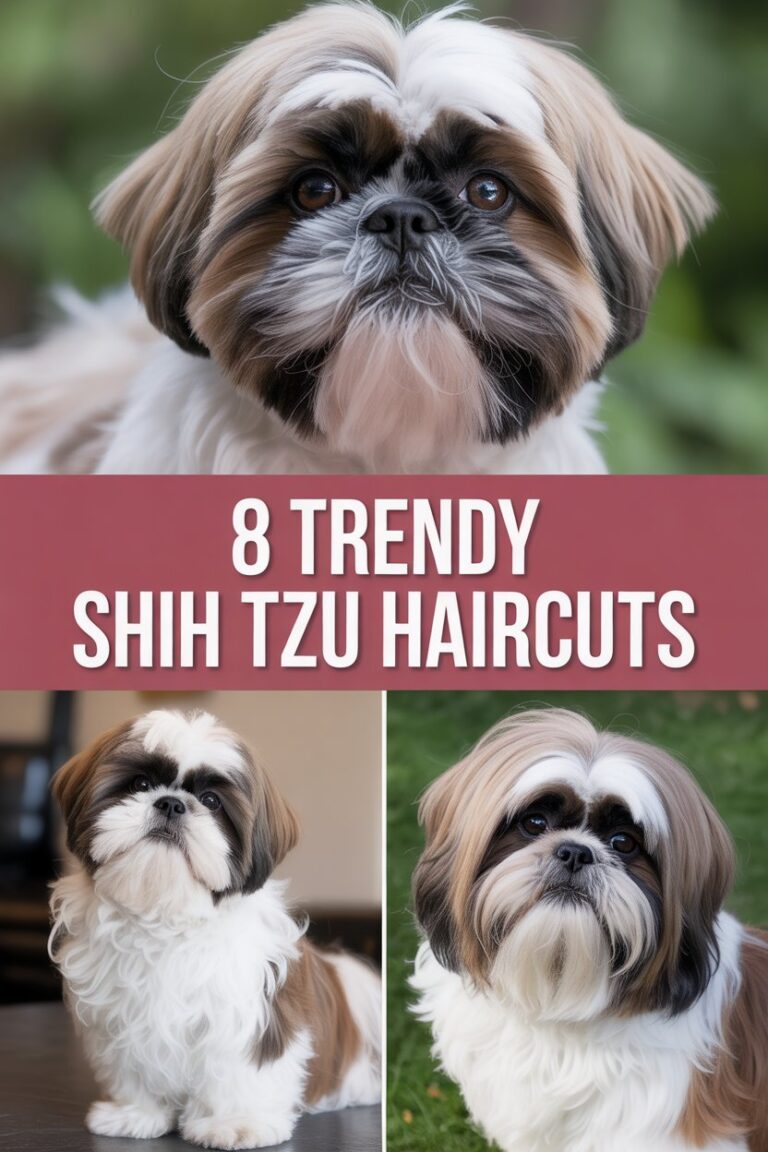8 Trendy Shih Tzu Haircuts: Stylish Grooming Ideas for Your Pup