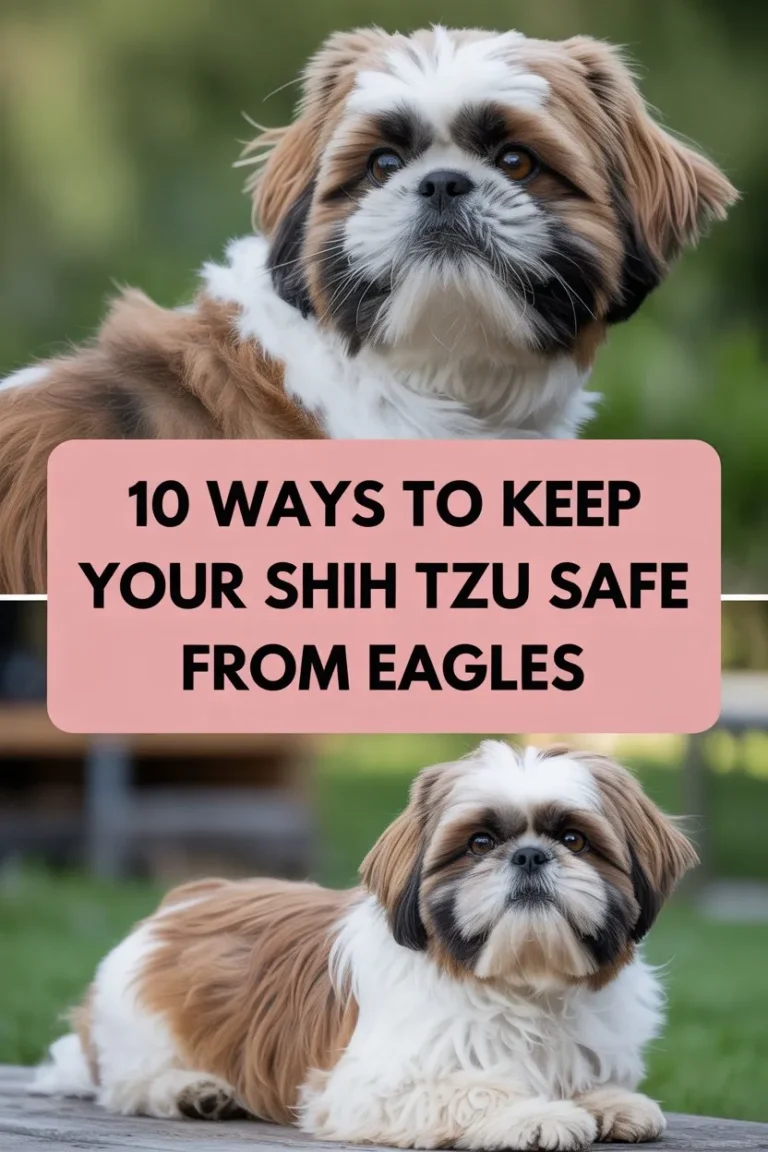 10 Ways to Keep Your Shih Tzu Safe from Eagles
