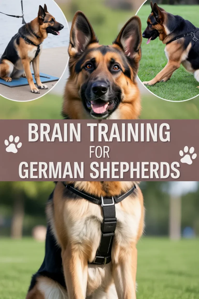 Brain training for german shepherds