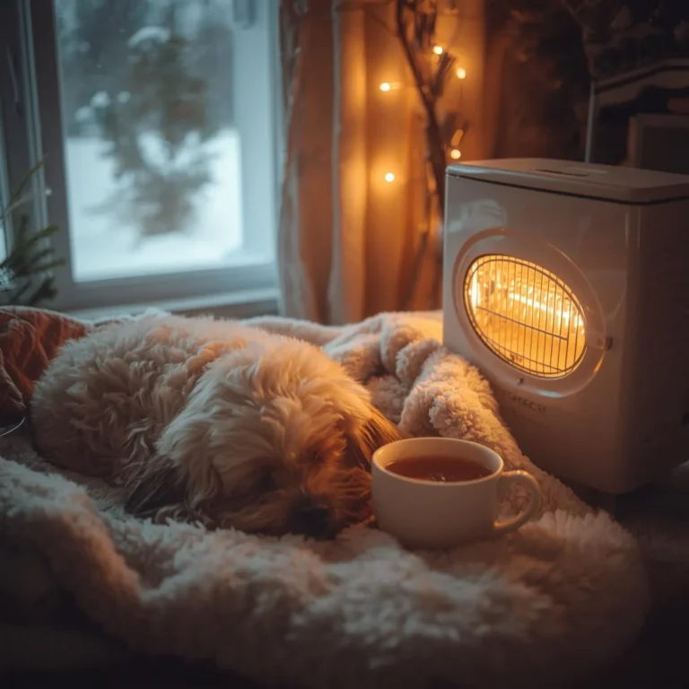 Keep your dog warm in snow IMG01