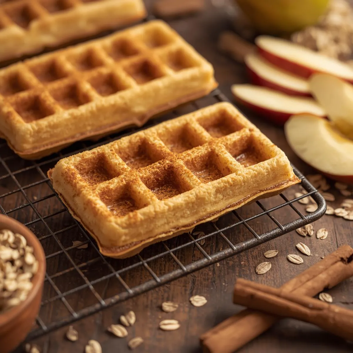 Apple cinnamon dog waffles IMG02