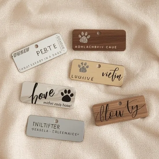 Trendy and cute dog name tags IMG02