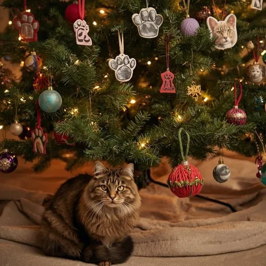 Diy cat christmas ornaments IMG02