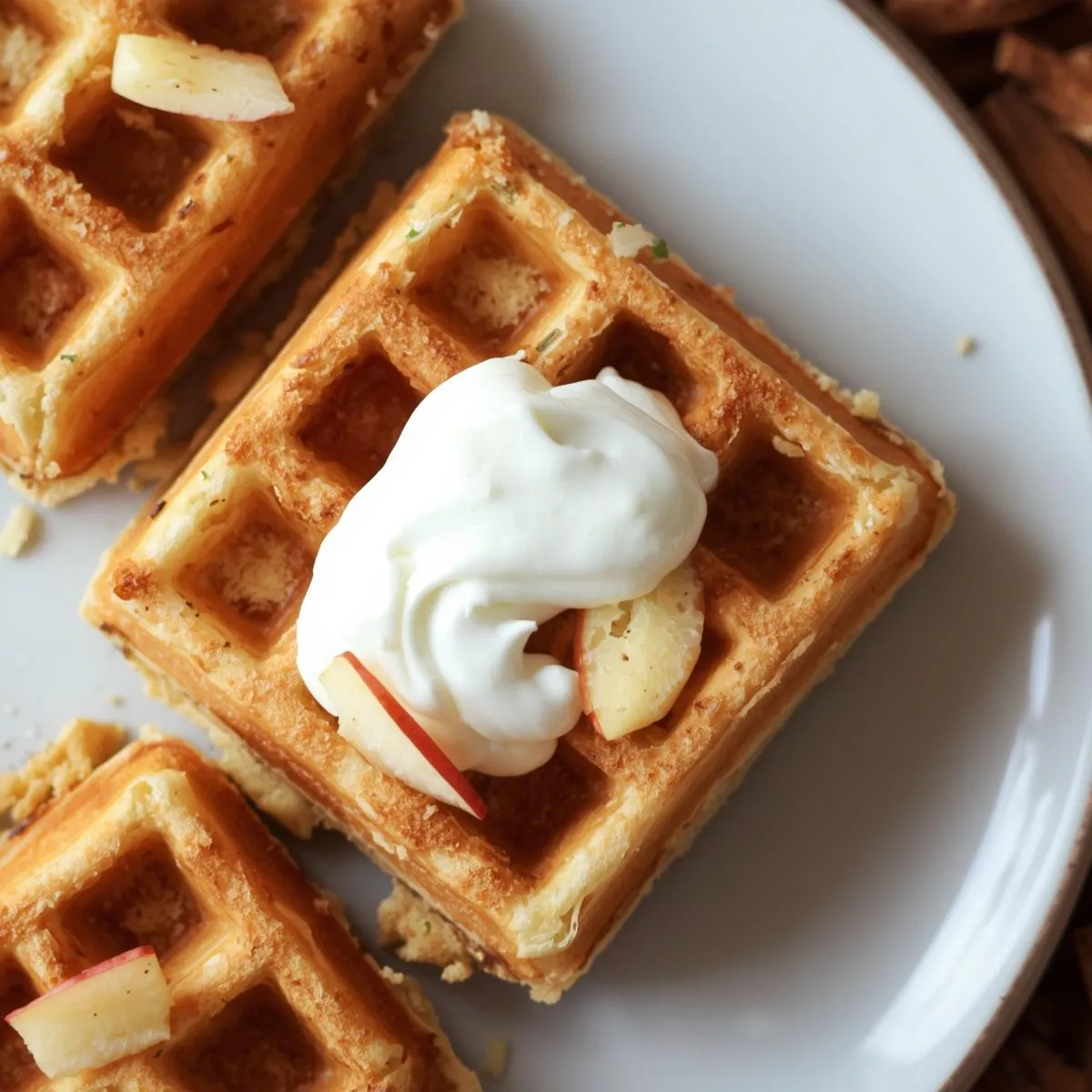 Apple cinnamon dog waffles IMG07