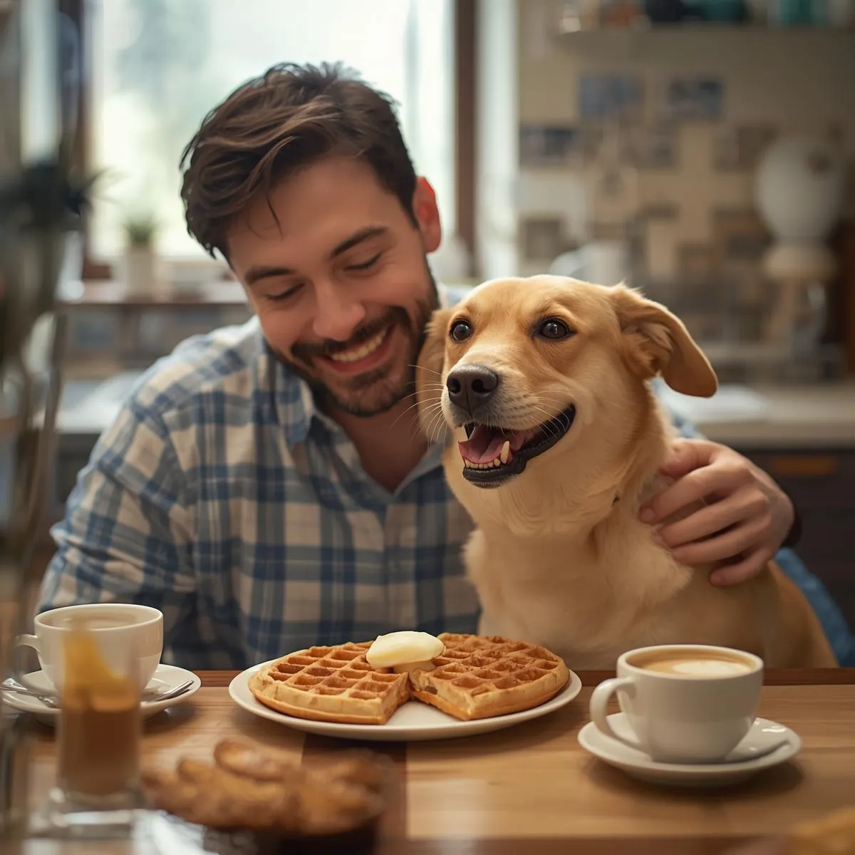 Apple cinnamon dog waffles IMG11