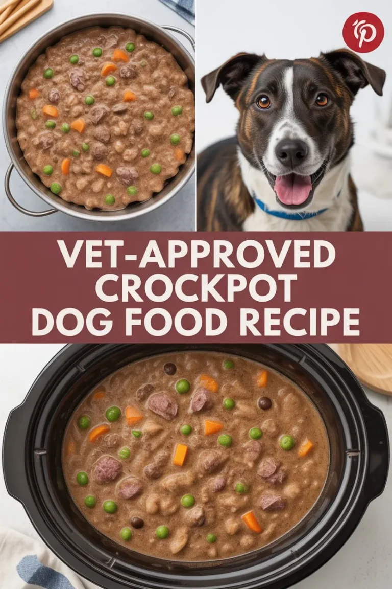 Vet-Approved Crockpot Dog Food Recipe