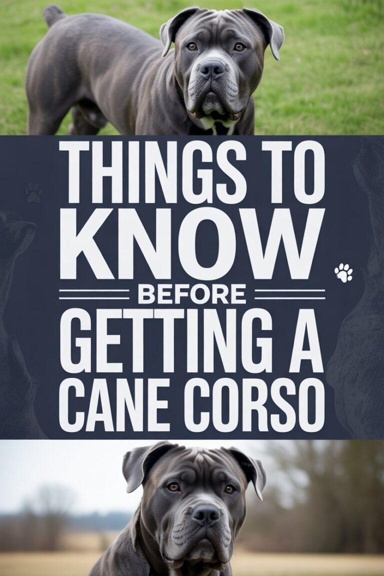 Things to Know Before Getting a King Corso