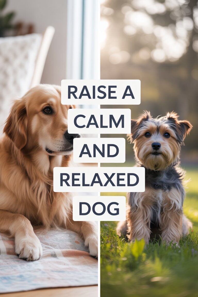 How to Raise a Calm and Relaxed Dog