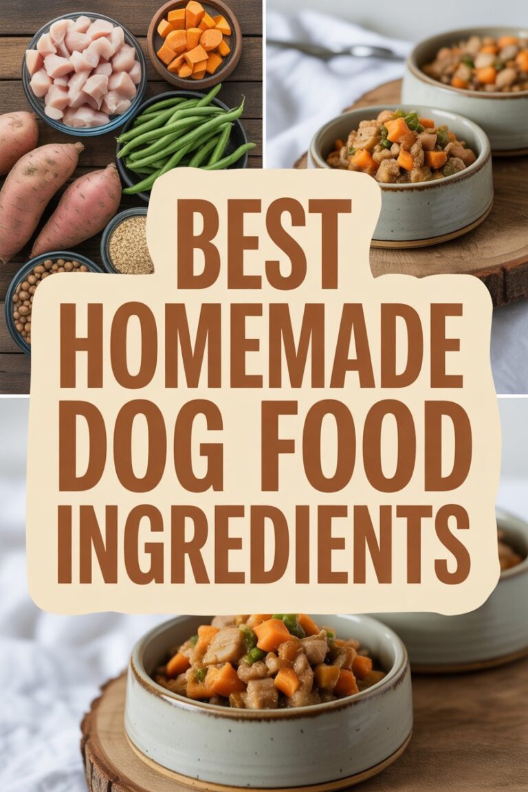 Best Homemade Dog Food Ingredients for Happy Pups