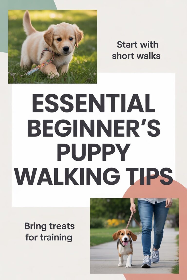 Beginner’s Puppy Walking Tips for Happy Adventures