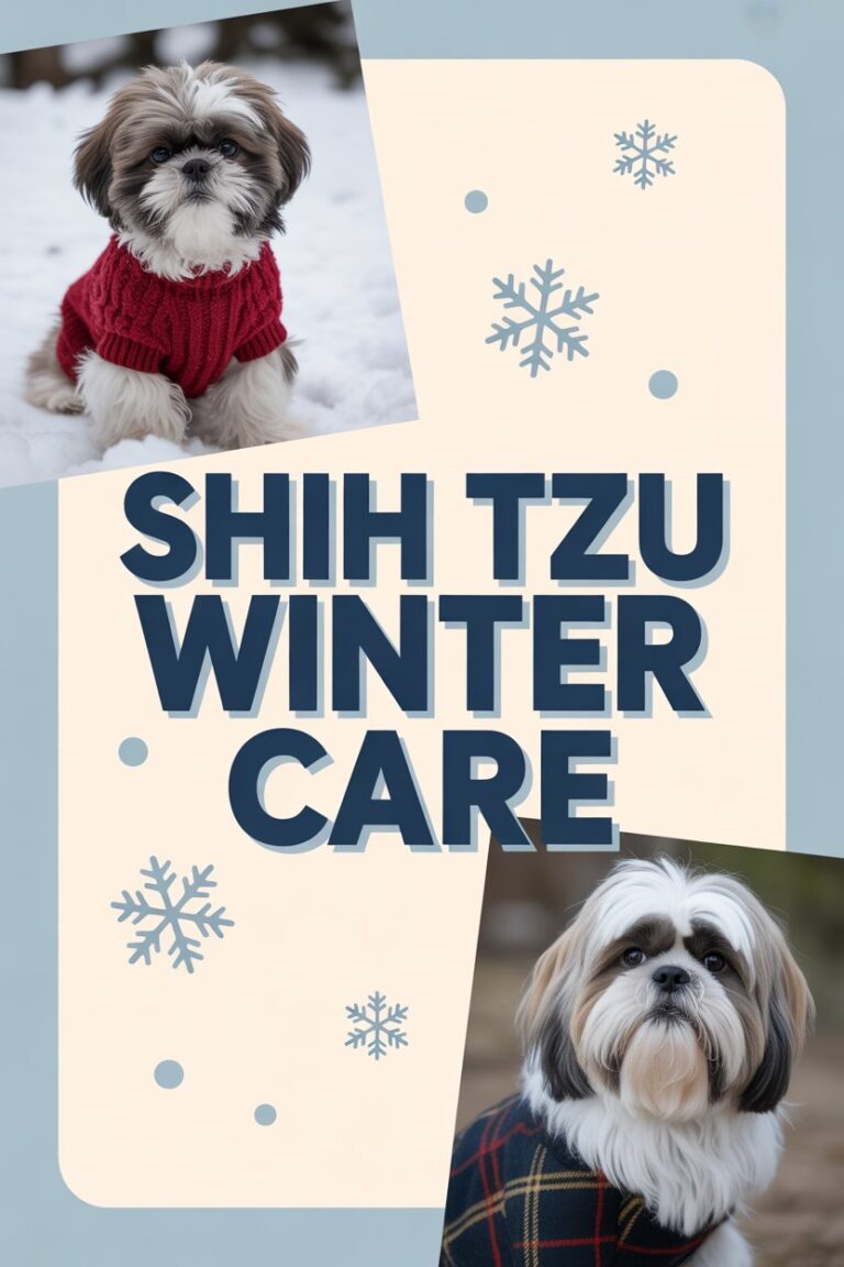 Shih Tzu Winter Care: Keeping Your Pup Warm and Loved