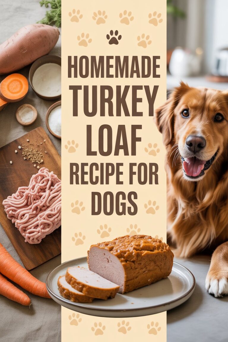 Homemade Turkey Loaf Recipe for Dogs