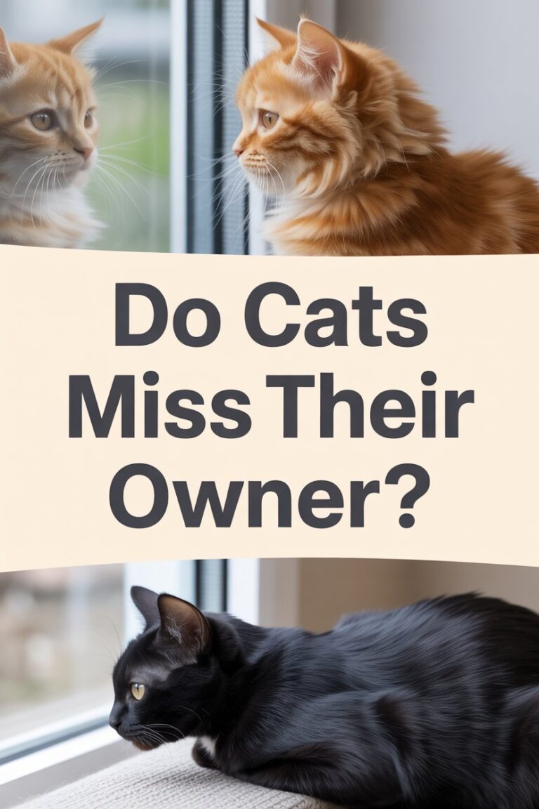 Do Cats Miss Their Owners? A Heartfelt Look at Feline Love