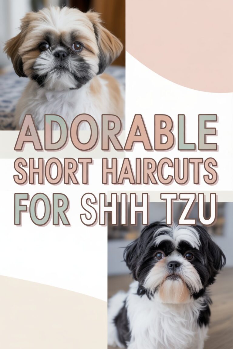 Short Haircuts for Shih Tzu: Adorable, Practical, and Full of Love