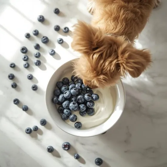 yogurt blueberry dog treats IMG01