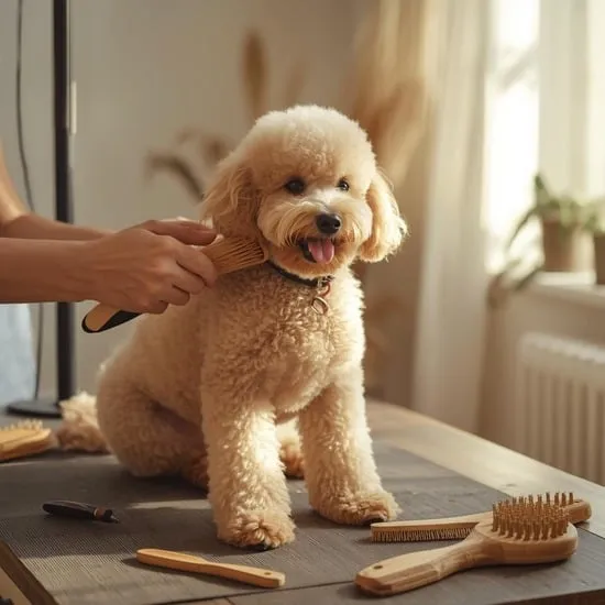 how to groom curly poodle hair IMG01