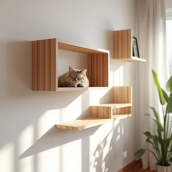 6 beautiful cat wall shelves ideas IMG01