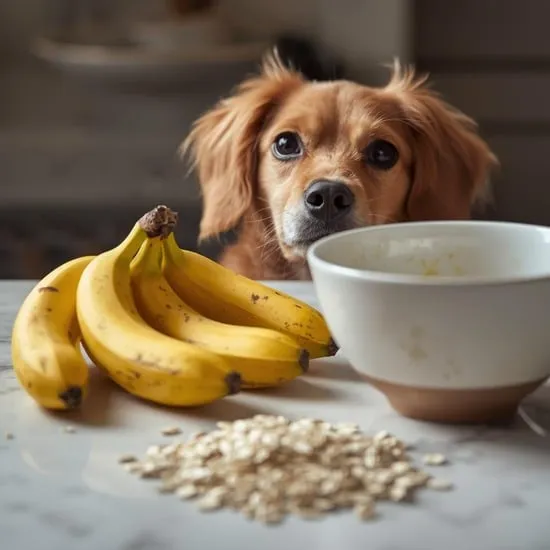 oatmeal banana squares easy dog cookies IMG01